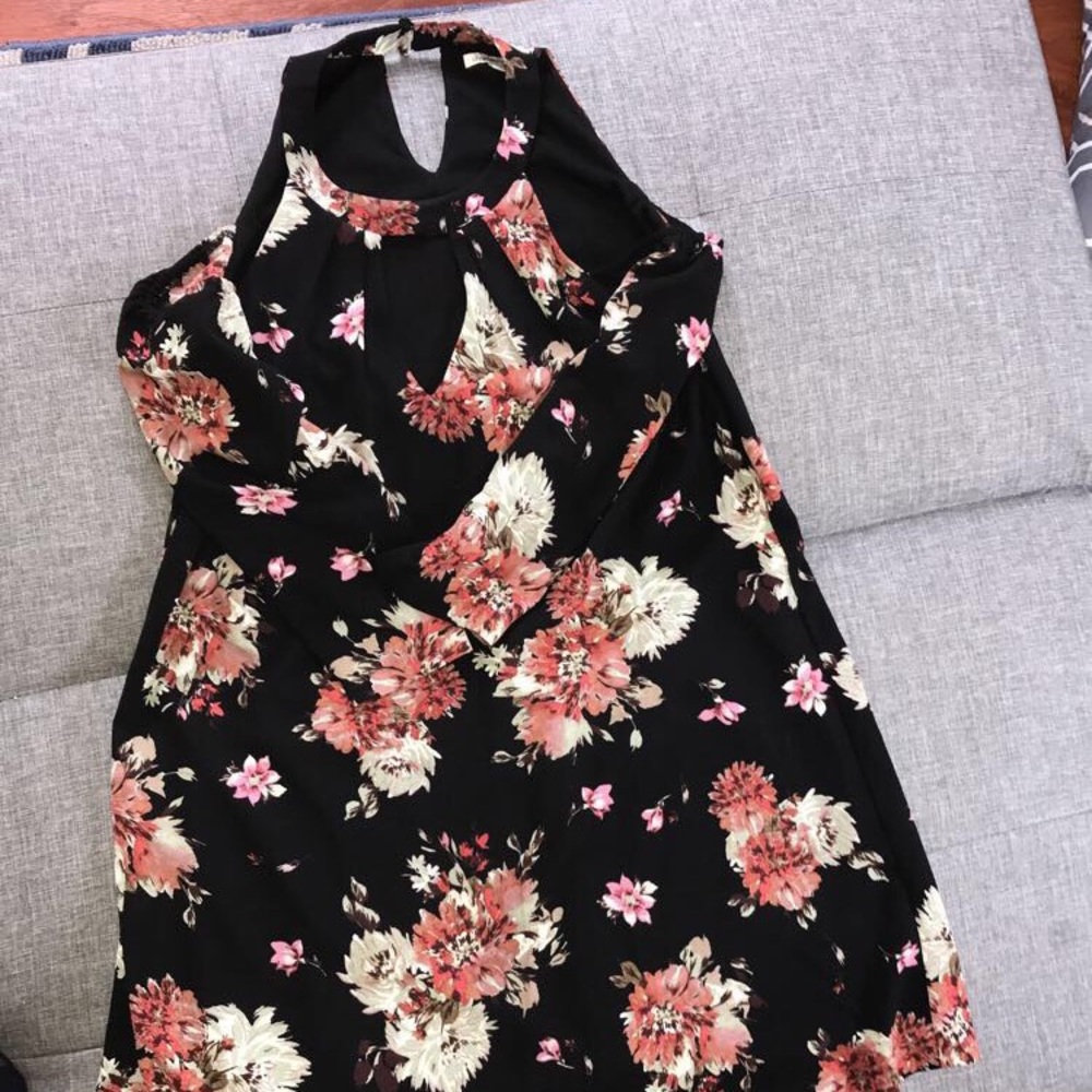 Cold shoulder dress